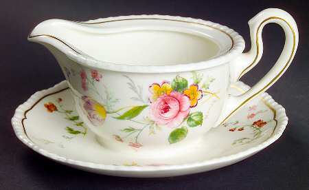 Gleneagles Gravy Boat with Attached Underplate