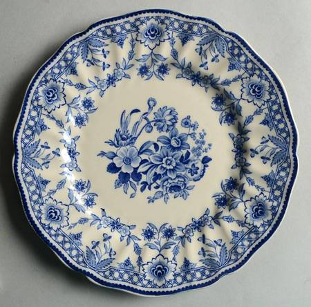 Glendale Blue Salad Plate