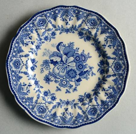 Glendale Blue Bread & Butter Plate