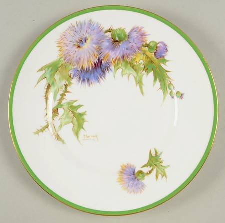 Glamis Thistle Salad Plate by Royal Doulton