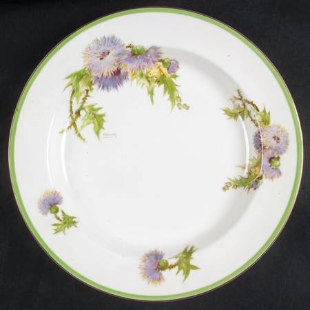 Glamis Thistle 12" Chop Plate (Round Platter)