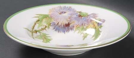 Glamis Thistle Rim Soup Bowl