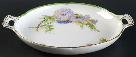 Glamis Thistle Handled Cake Plate