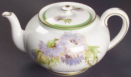 Glamis Thistle Teapot & Lid by Royal Doulton
