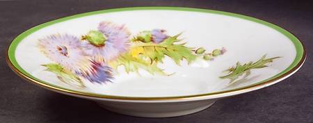 Glamis Thistle Saucer for Footed Cup