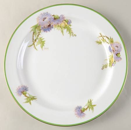 Glamis Thistle Deep Round Platter