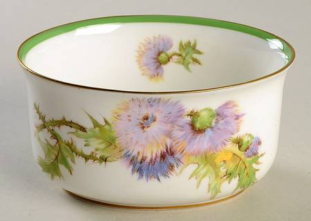Glamis Thistle Cranberry Bowl
