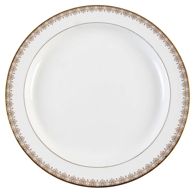 Gold Lace 13" Chop Plate (Round Platter)