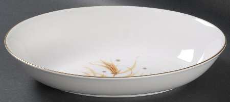 Golden Maize 9" Oval Vegetable Bowl