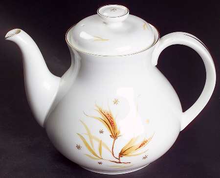 Golden Maize Teapot & Lid