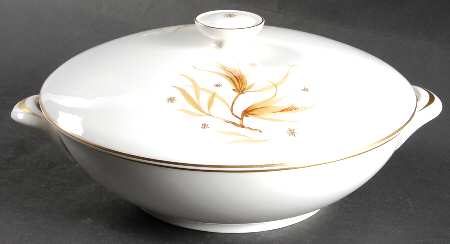 Golden Maize Round Covered Vegetable