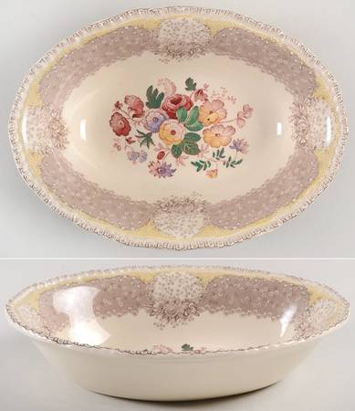 Gossamer 9" Oval Vegetable Bowl