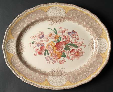 Gossamer 15" Oval Serving Platter
