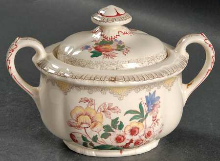 Gossamer Sugar Bowl & Lid