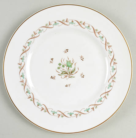 Golden Spice Luncheon Plate