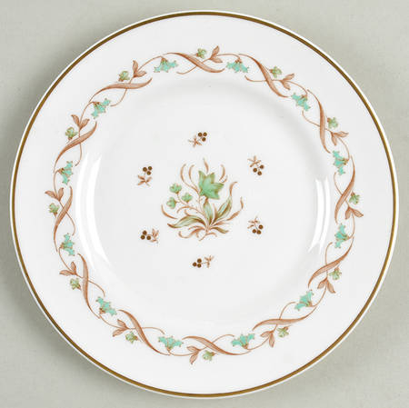 Golden Spice Bread & Butter Plate