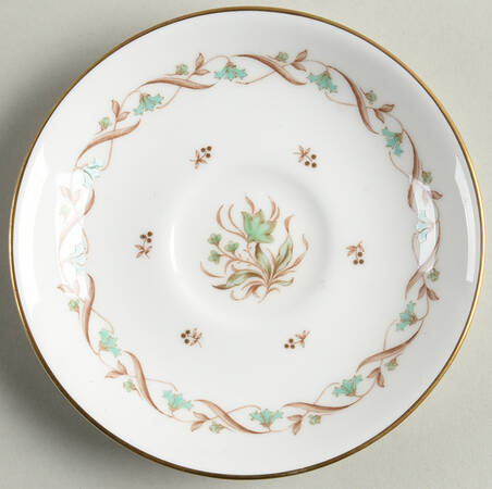 Golden Spice Saucer for Demitasse Cup