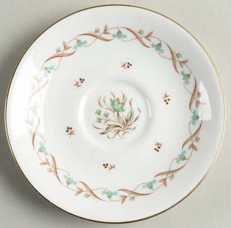 Golden Spice Saucer for Cream Soup Bowl