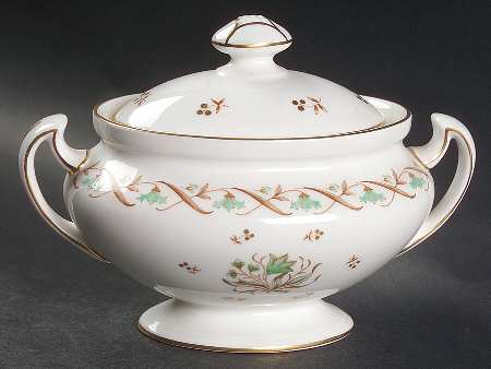 Golden Spice Sugar Bowl & Lid