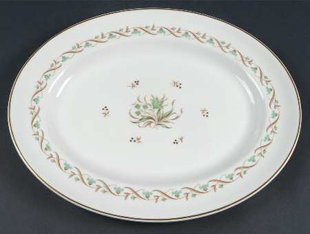 Golden Spice 12" Oval Serving Platter