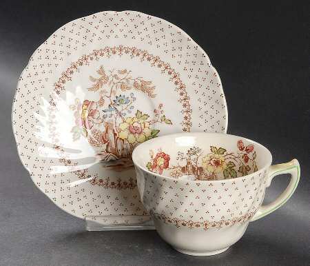 Grantham Oversized Cup & Saucer Set