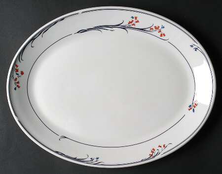 Greenwich 13" Oval Serving Platter