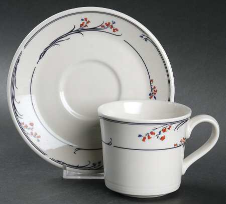 Greenwich Flat Cup & Saucer Set