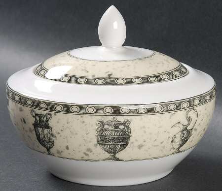 Greek Urn Sugar Bowl & Lid