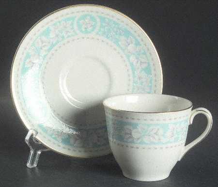 Hampton Court Flat Cup & Saucer Set