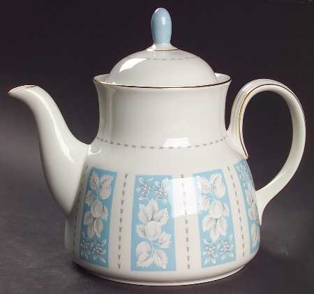 Hampton Court Teapot & Lid by Royal Doulton