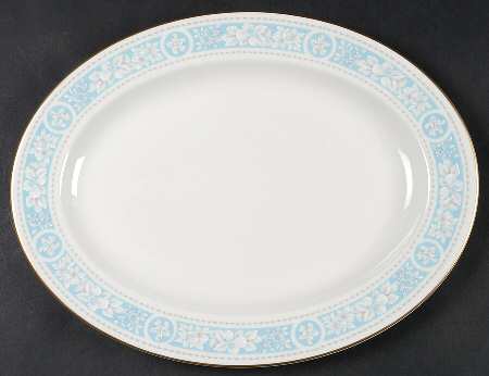 Hampton Court 13" Oval Serving Platter