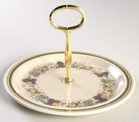 Harvest Garland (Rim) 6" - 7" Tidbit (from Salad Plate) HC