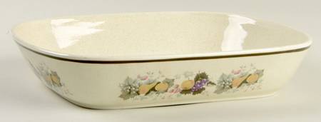 Harvest Garland (Rim) 10'' Oblong Roaster