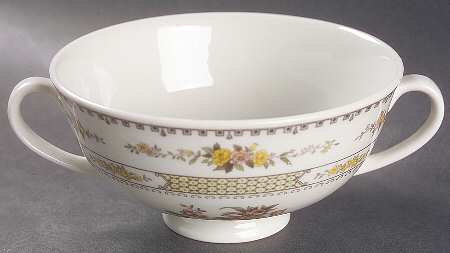Hamilton Footed Cream Soup Bowl