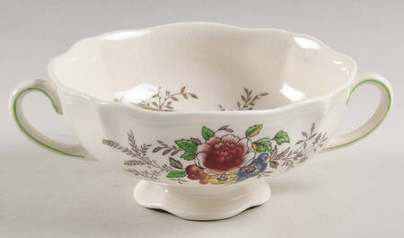 Hampshire Footed Cream Soup Bowl