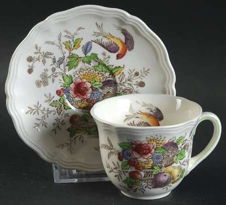 Hampshire Flat Demitasse Cup & Saucer Set