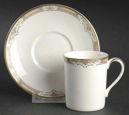 Hardwick Flat Demitasse Cup & Saucer Set
