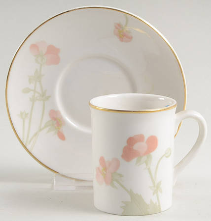 Harmony Flat Demitasse Cup & Saucer Set