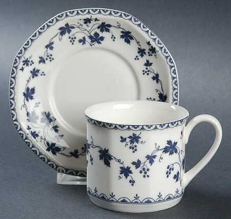 Hartford Flat Demitasse Cup & Saucer Set