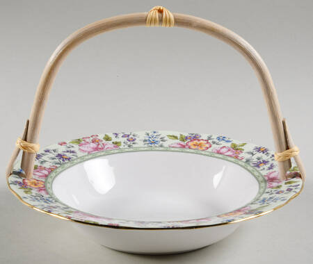 Hartington 7''-7 1/4'' Basket W/Bamboo Handle HC