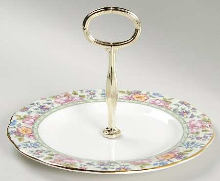 Hartington Round Serving Plate with Handle (SP)
