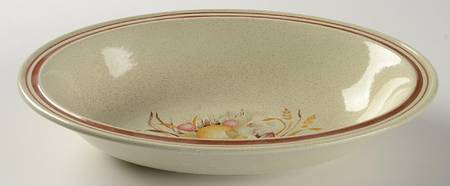 Harvest Time 10" Oval Vegetable Bowl