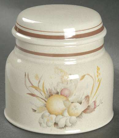 Harvest Time Sugar Bowl & Lid