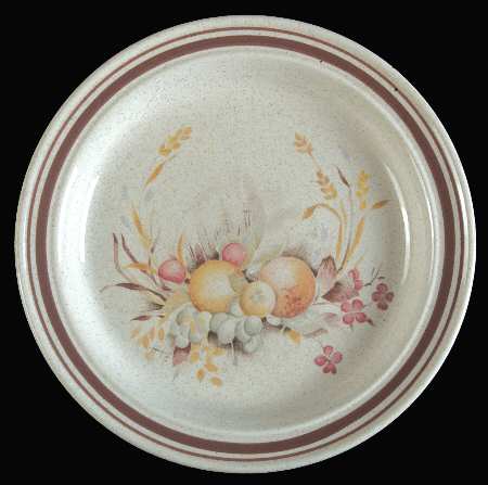 Harvest Time Bread & Butter Plate