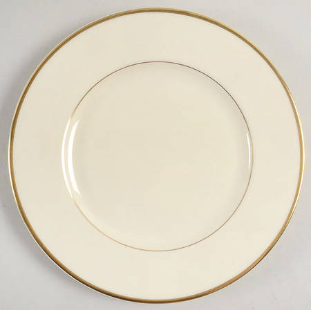 Heather (Gold Trim, Albion Shape) Salad Plate