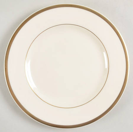 Heather (Gold Trim, Albion Shape) Bread & Butter Plate