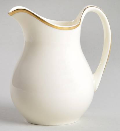 Heather (Gold Trim, Albion Shape) Mini Creamer