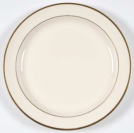 Heather (Gold Trim, Albion Shape) 13" Chop Plate (Round Platter)