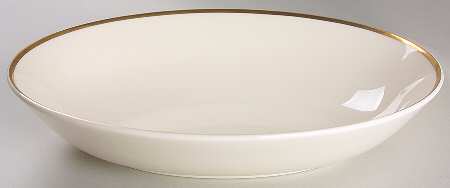 Heather (Gold Trim, Albion Shape) 9" Oval Vegetable Bowl by Royal Doulton