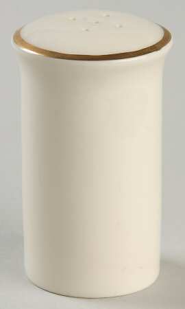 Heather (Gold Trim, Albion Shape) Pepper Shaker